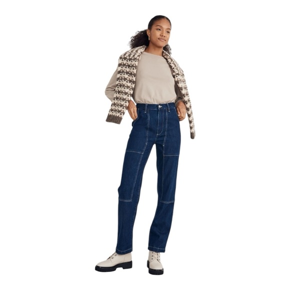 MADEWELL | The Perfect Vintage Straight Jean in Henshaw Wash Workwear Edition 27 - Picture 2 of 11